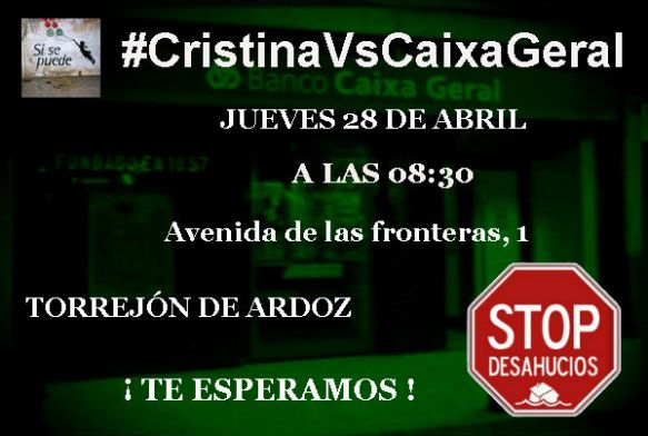 #CristinaVsCaixaGeral